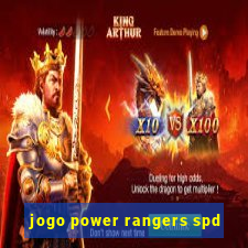 jogo power rangers spd